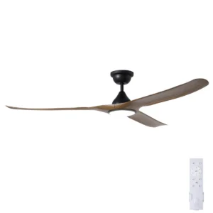 eglo-tahiti-ip66-72-inch-dc-ceiling-fan-black-teak-with-cct-led-light-and-remote-control