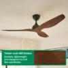 fanco-eco-style-dc-ceiling-fan-black-with-koa-timber-style-abs-blades