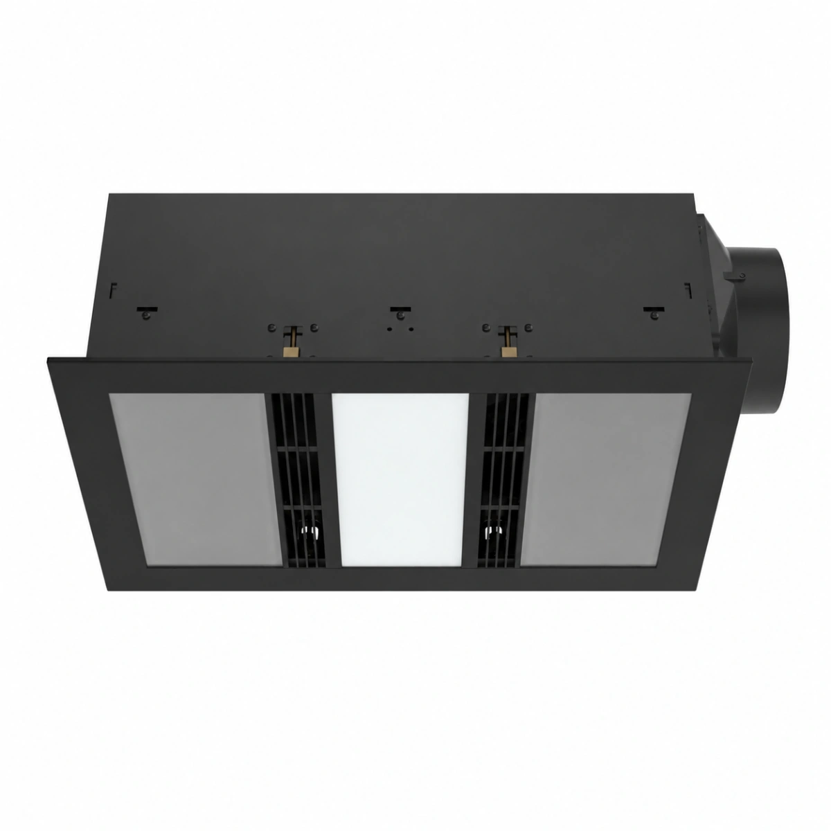 mercator-domino-duo-3-in-1-bathroom-heater-lights-off-front-angled-view-black
