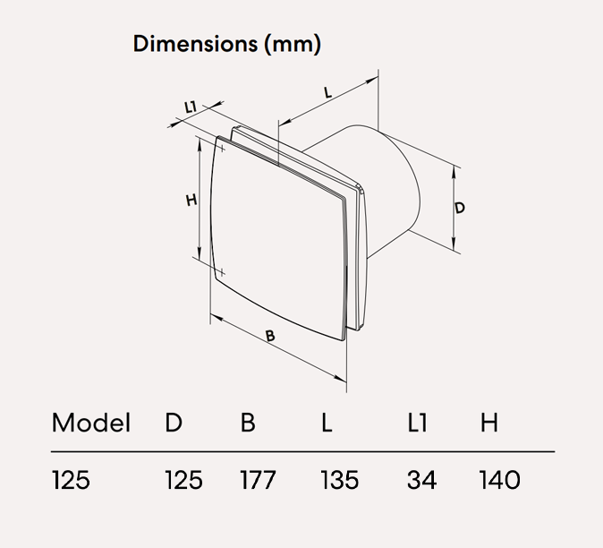fanco-chico-125-compact-exhaust-fan-dimensions