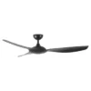 Claro Glider High Airflow DC Ceiling Fan - Black 60" - Image 8