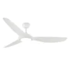 Claro Glider High Airflow DC Ceiling Fan with LED Light - White 60" - Image 8