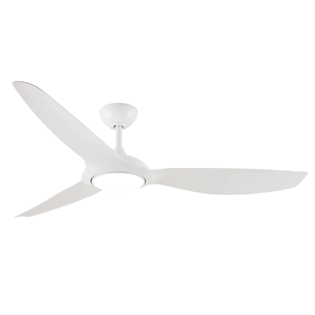 Claro Glider High Airflow DC Ceiling Fan with LED Light - White 60" - Image 8